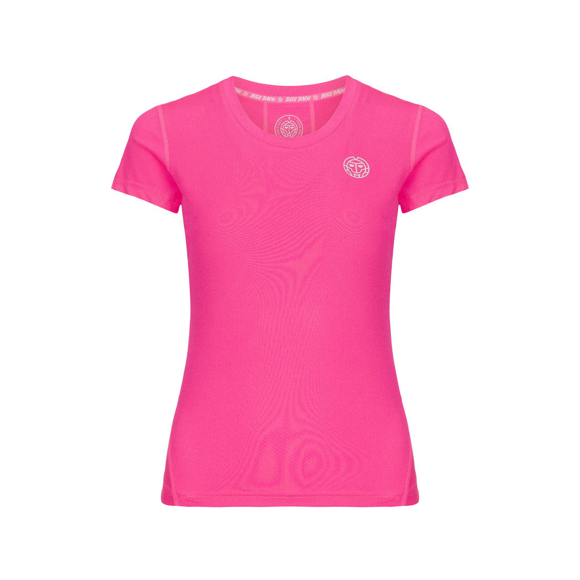 BIDI BADU Calla Tech Roundneck T-Shirt Mädchen - pink, weiß