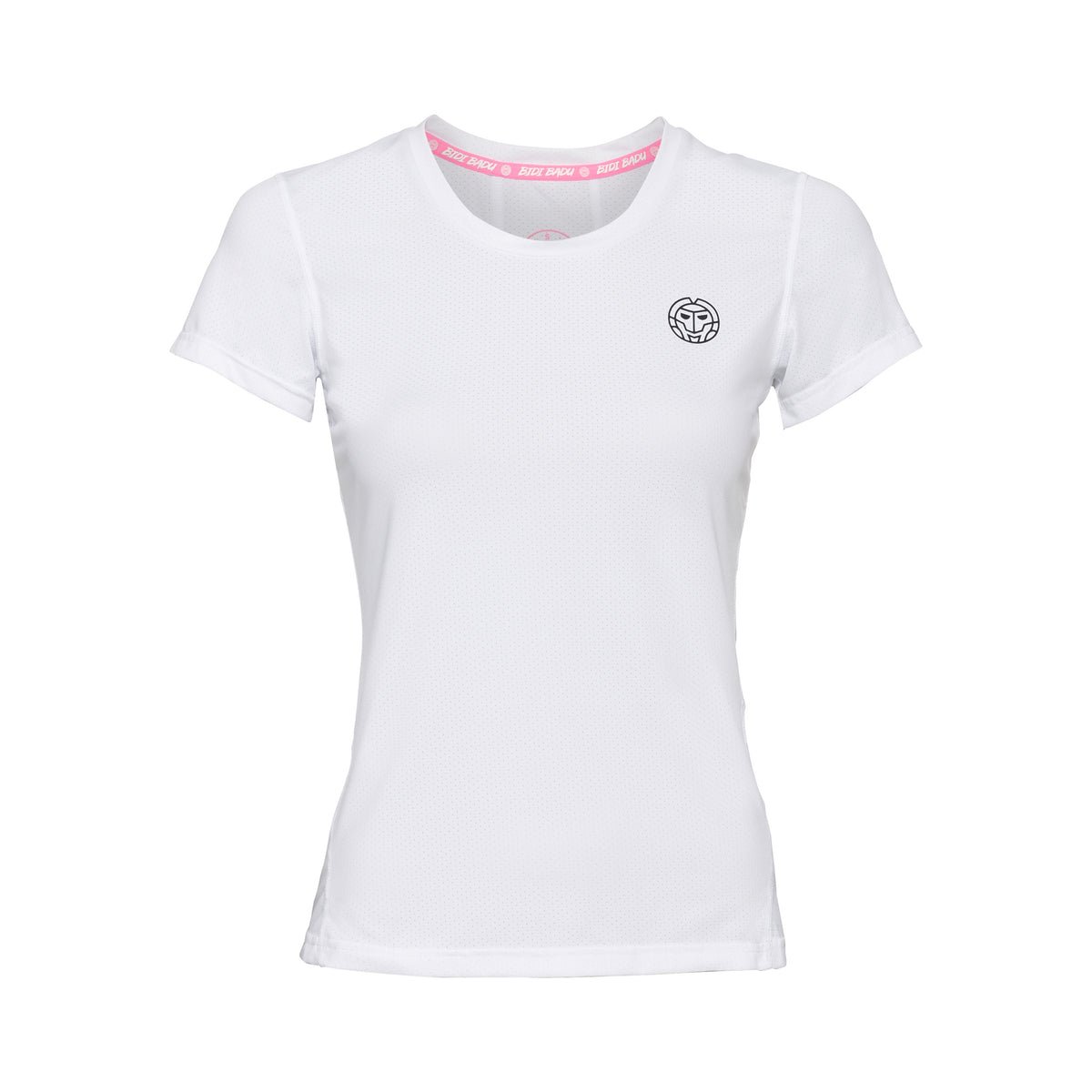 BIDI BADU Calla Tech Roundneck Maglietta Ragazze - bianco, nero
