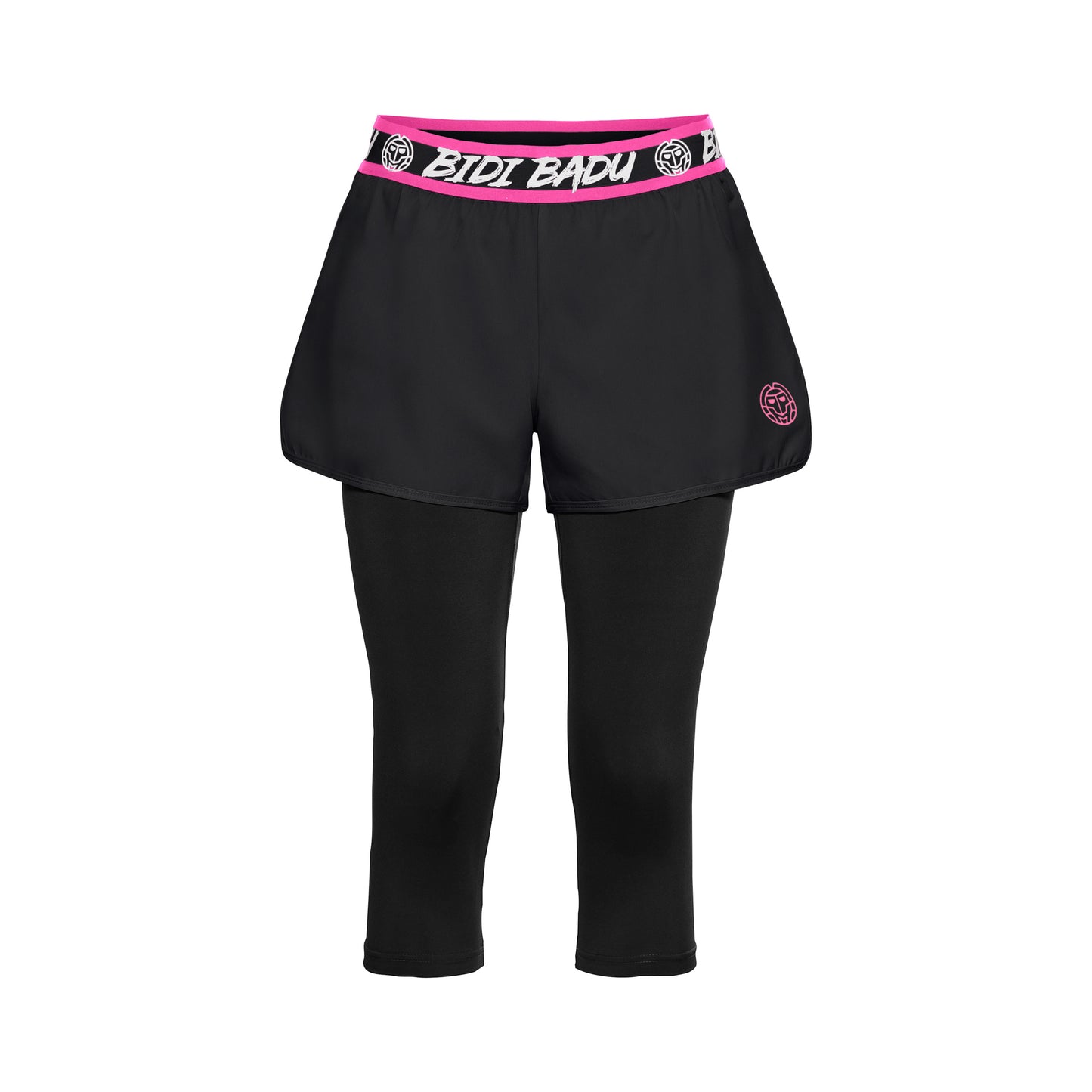 BIDI BADU Flor Tech Shopri Ragazze - nero, rosa