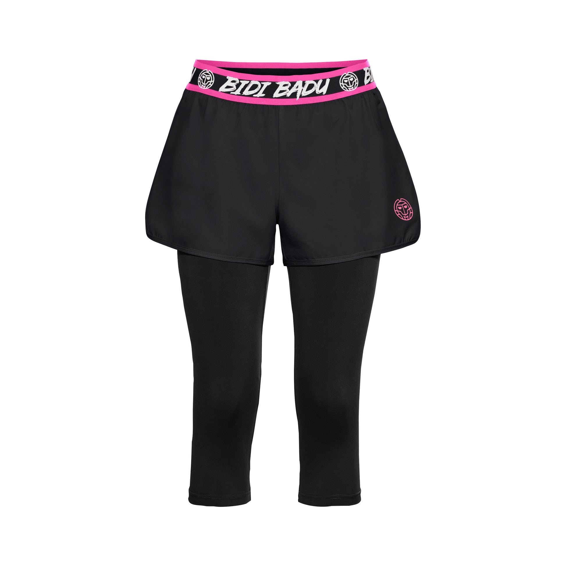 BIDI BADU Flor Tech Shopri Ragazze - nero, rosa