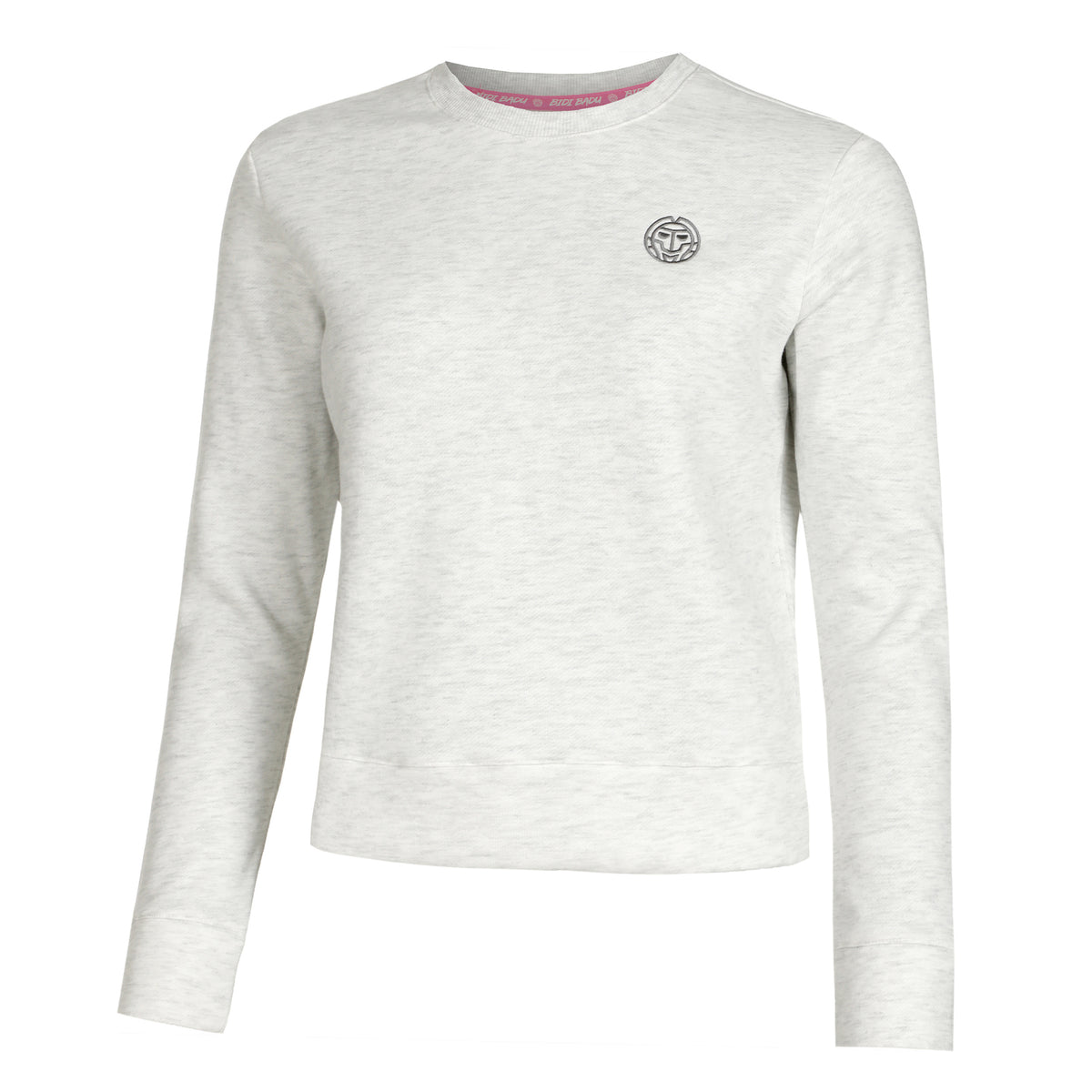 BIDI BADU Mirella Basic Crew Sweatshirt Damen - creme,