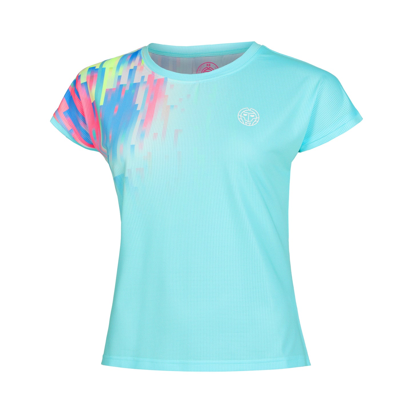 BIDI BADU Melbourne 2024 Junior Capsleeve T-shirt Filles - turquoise, multicouleur