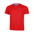 Crew Inside Out V-Neck Maglietta Ragazzi - rosso, blu