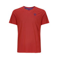 Evin Tech Round T-Shirt Jungen - dunkelrot,