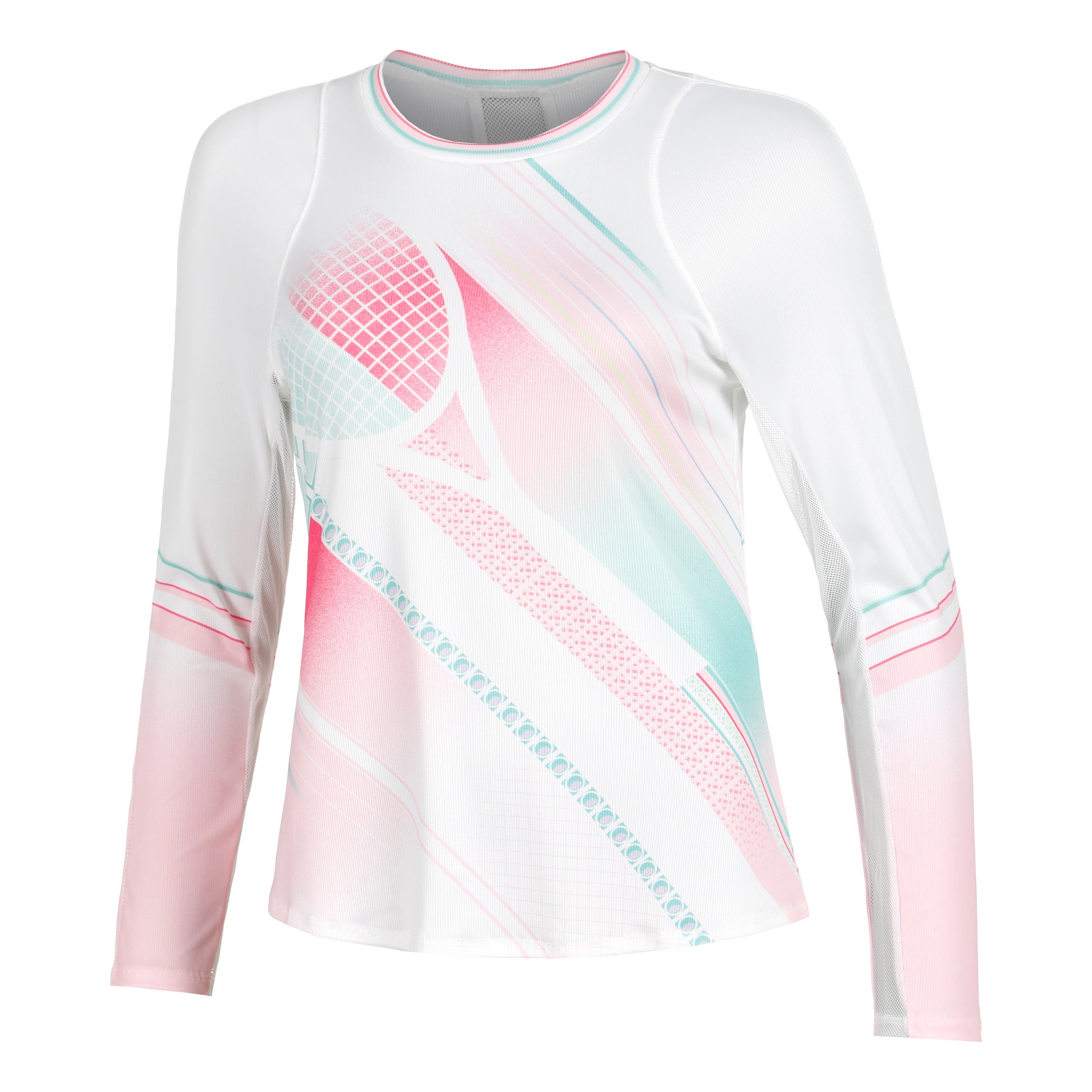 Lucky in Love Sun Beat Manica lunga Donna - bianco, multicolore