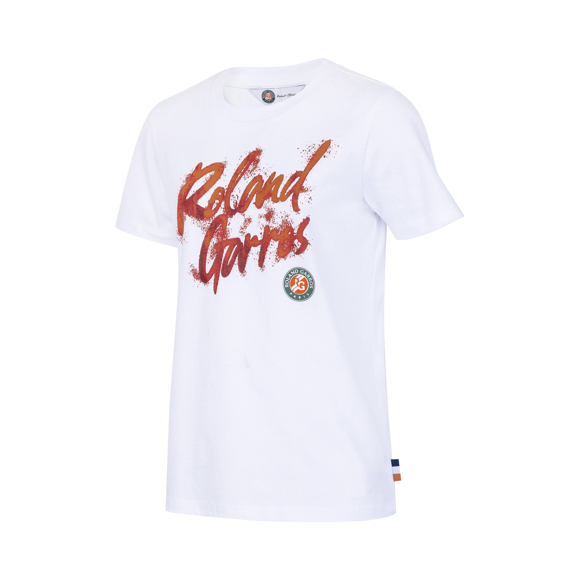 Roland Garros T-shirt Enfants-Blanc