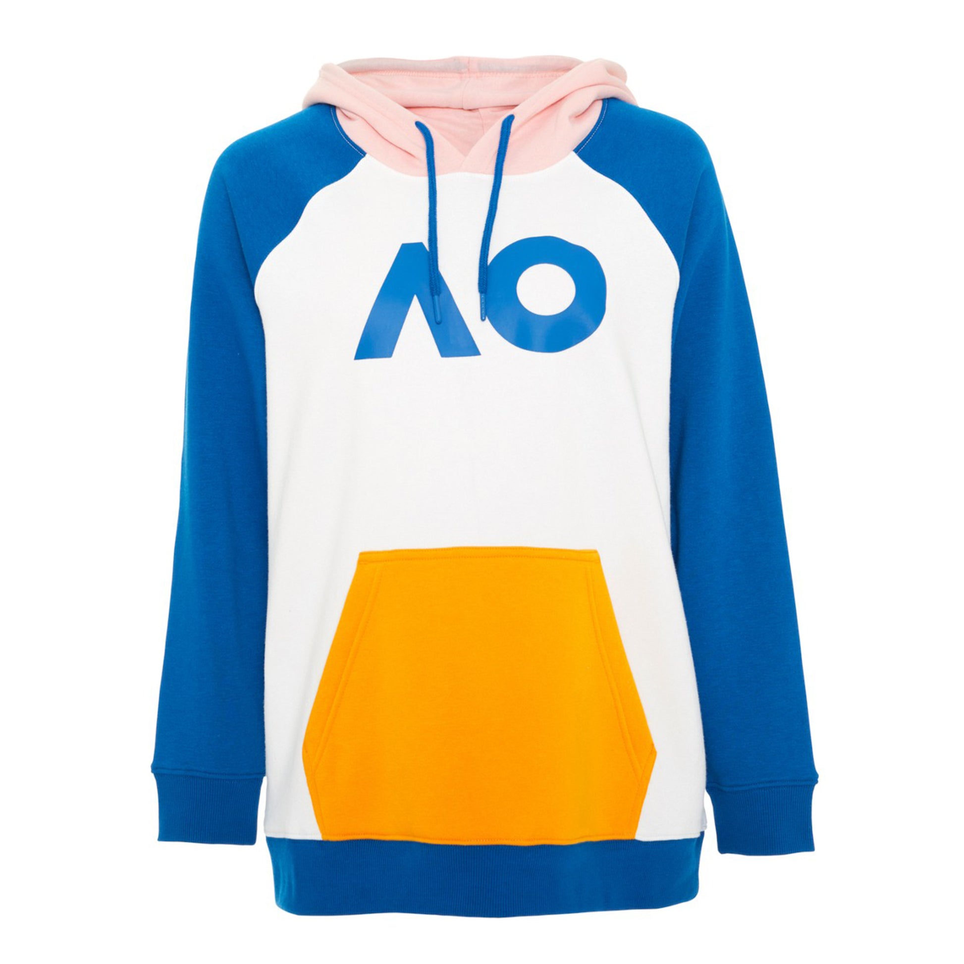 Australian Open Tricolour Sweat à capuche Femmes - bleu, multicouleur