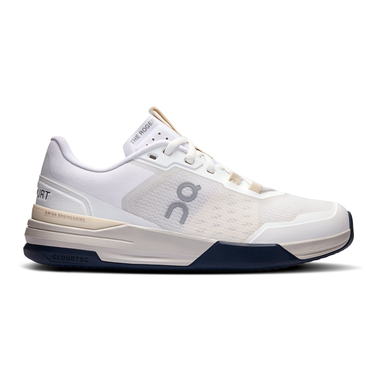 On The Roger Advantage Pro Scarpa Per Terra Rossa Donna-Bianco,Crema