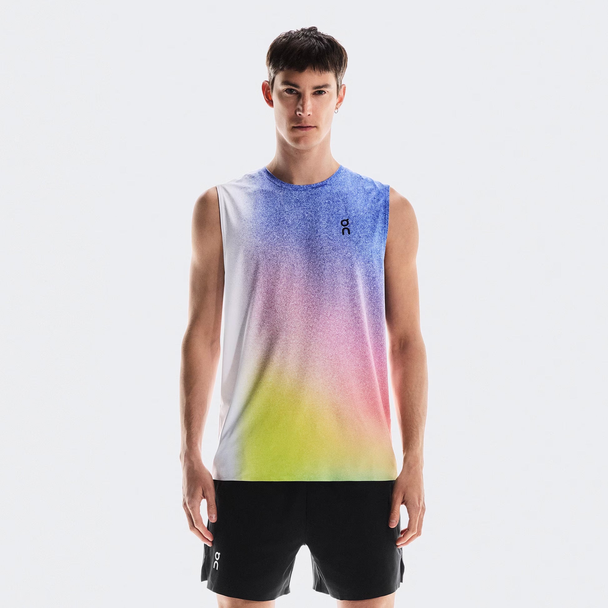 On Court Tank-Top Herren - blau, weiß