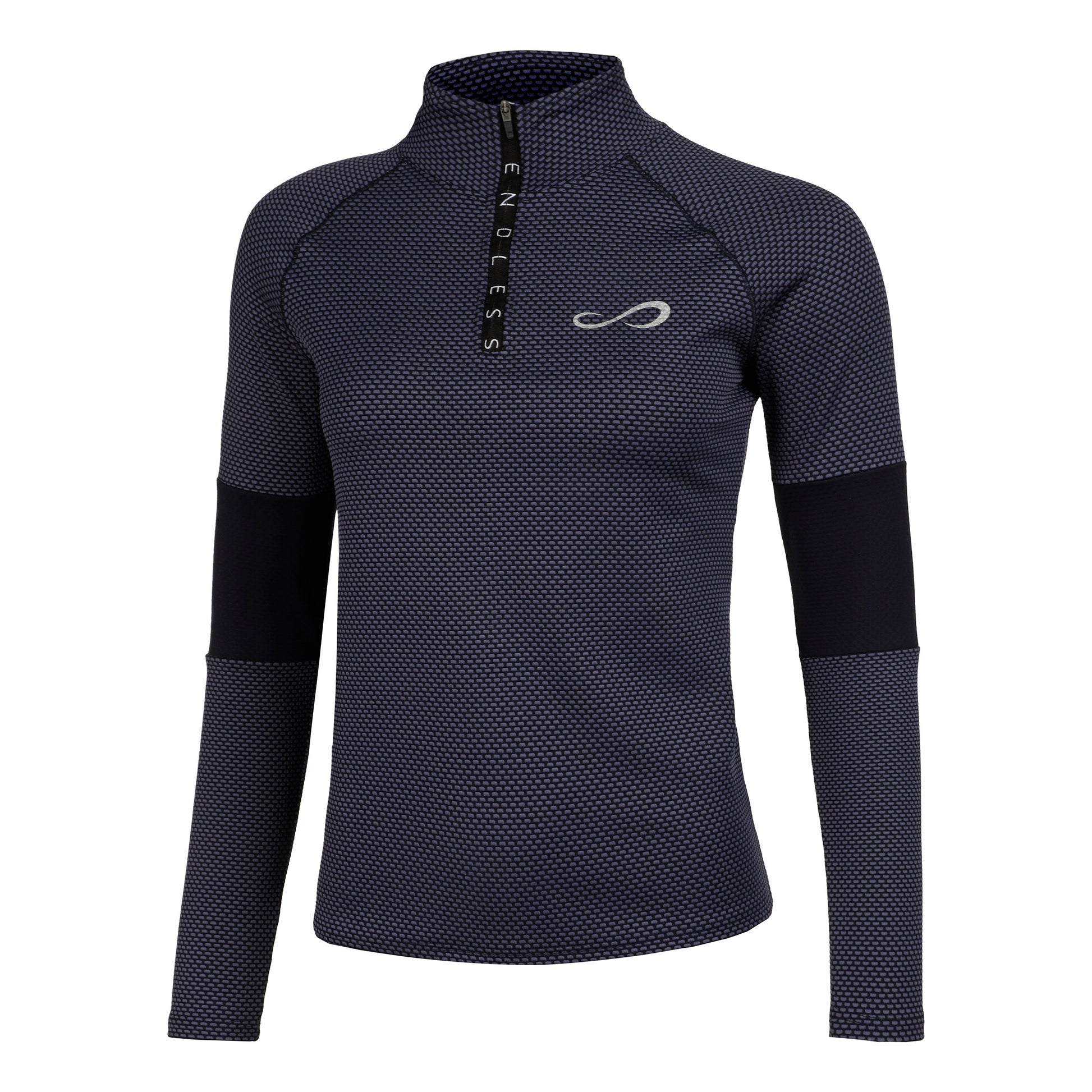 Endless Kirsch Iconic Manica lunga Donna - blu scuro,