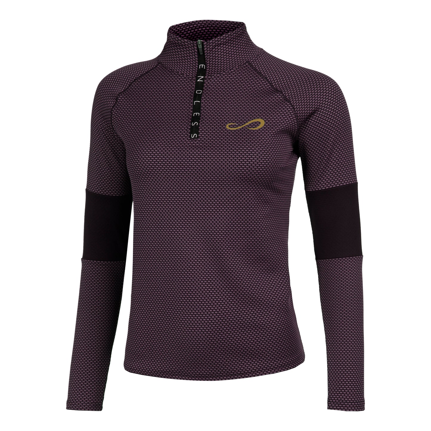 Endless Kirsch Iconic Manica lunga Donna - viola,