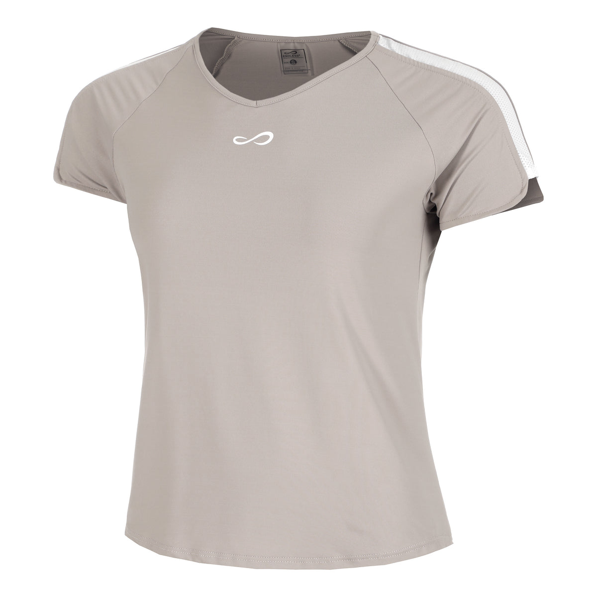 Endless Mesh Maglietta Donna-Crema