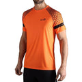 Feisty Geo T-Shirt Herren-Orange