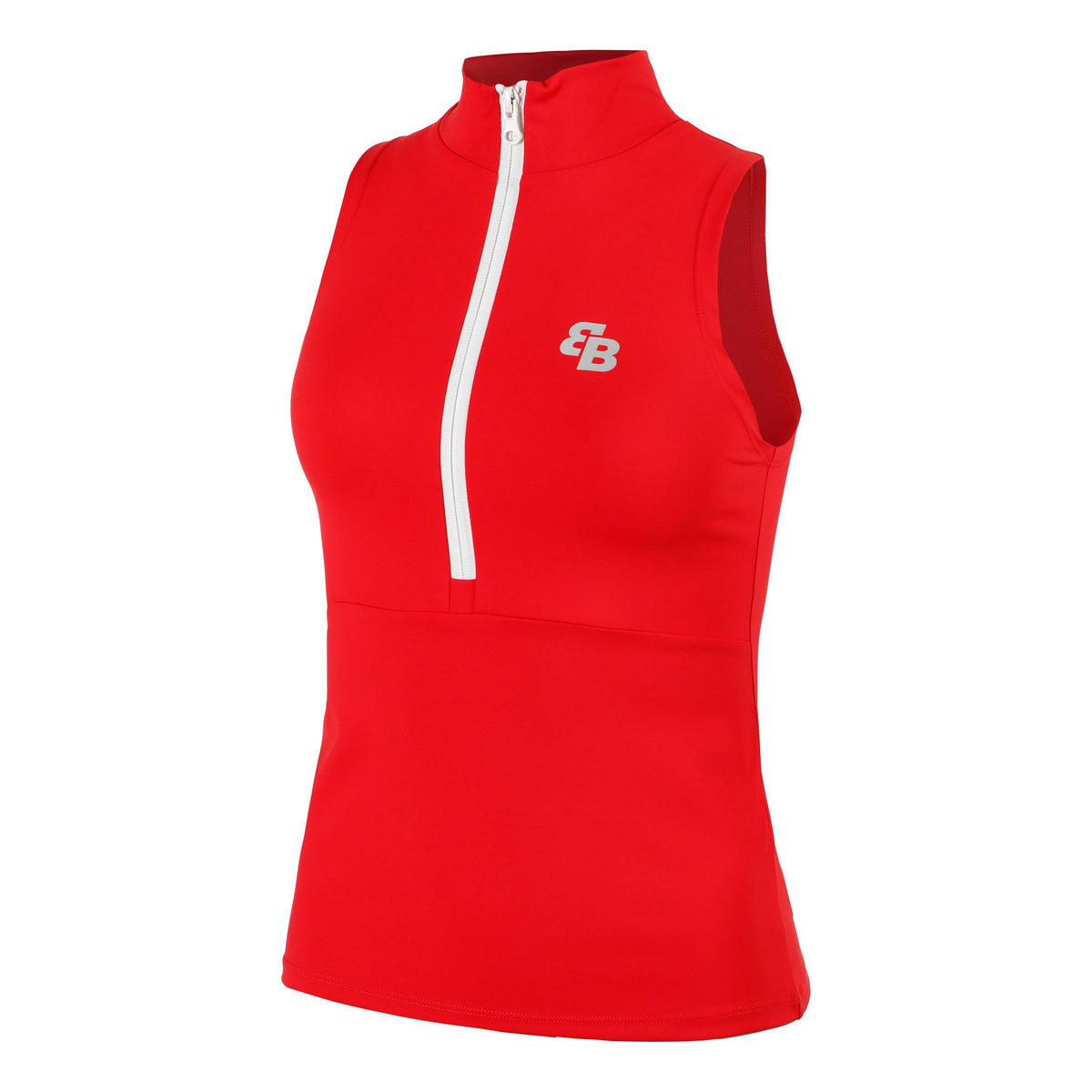 BB by Belen Berbel Monaco Tank-Top Damen-Rot,Weiß