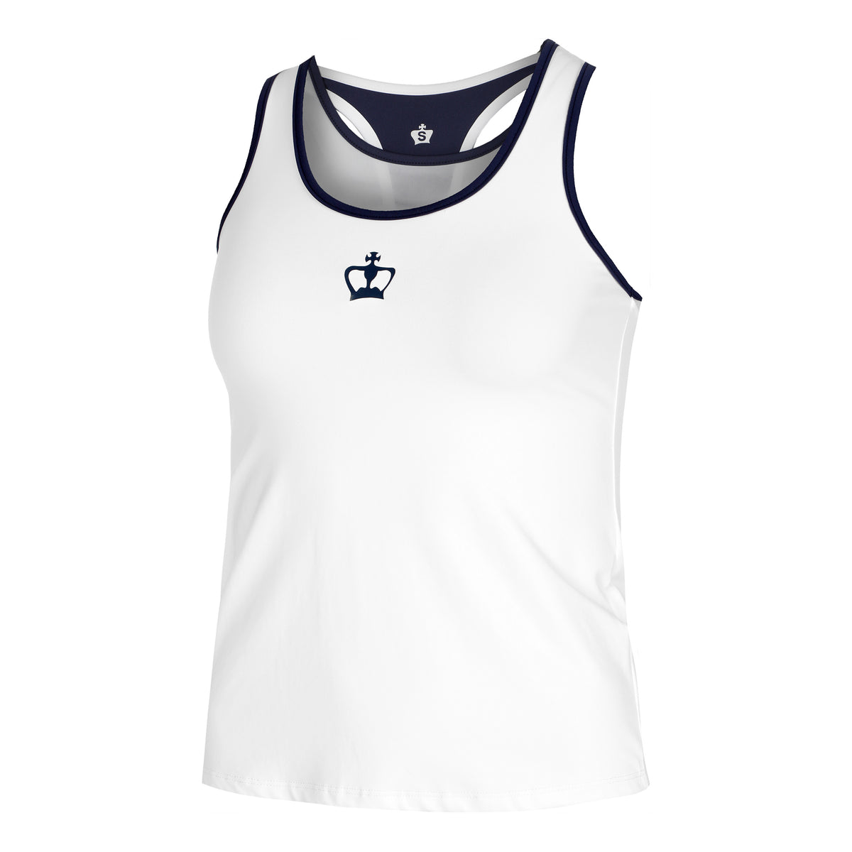 Black Crown Milos Canottiera Donna - bianco,