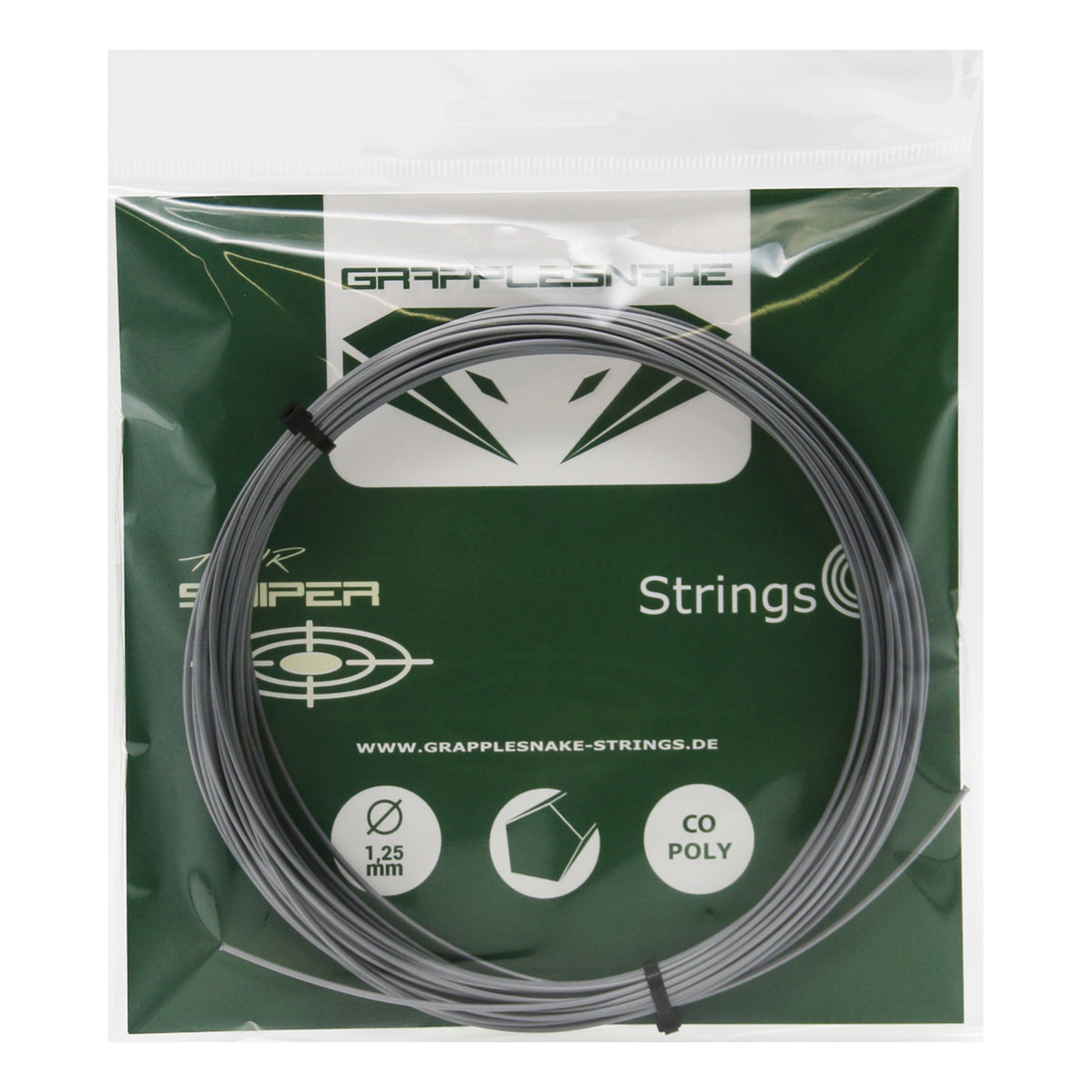 Grapplesnake Tour Sniper Saitenset 12m - silber