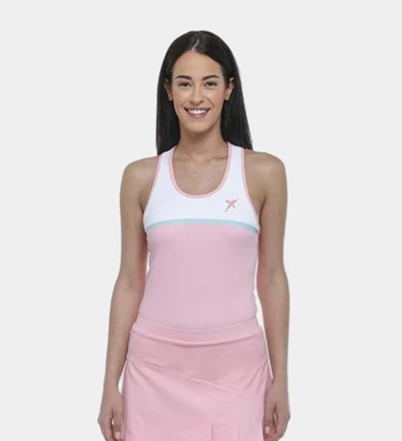Drop Shot Fenicia Canottiera Donna - rosa