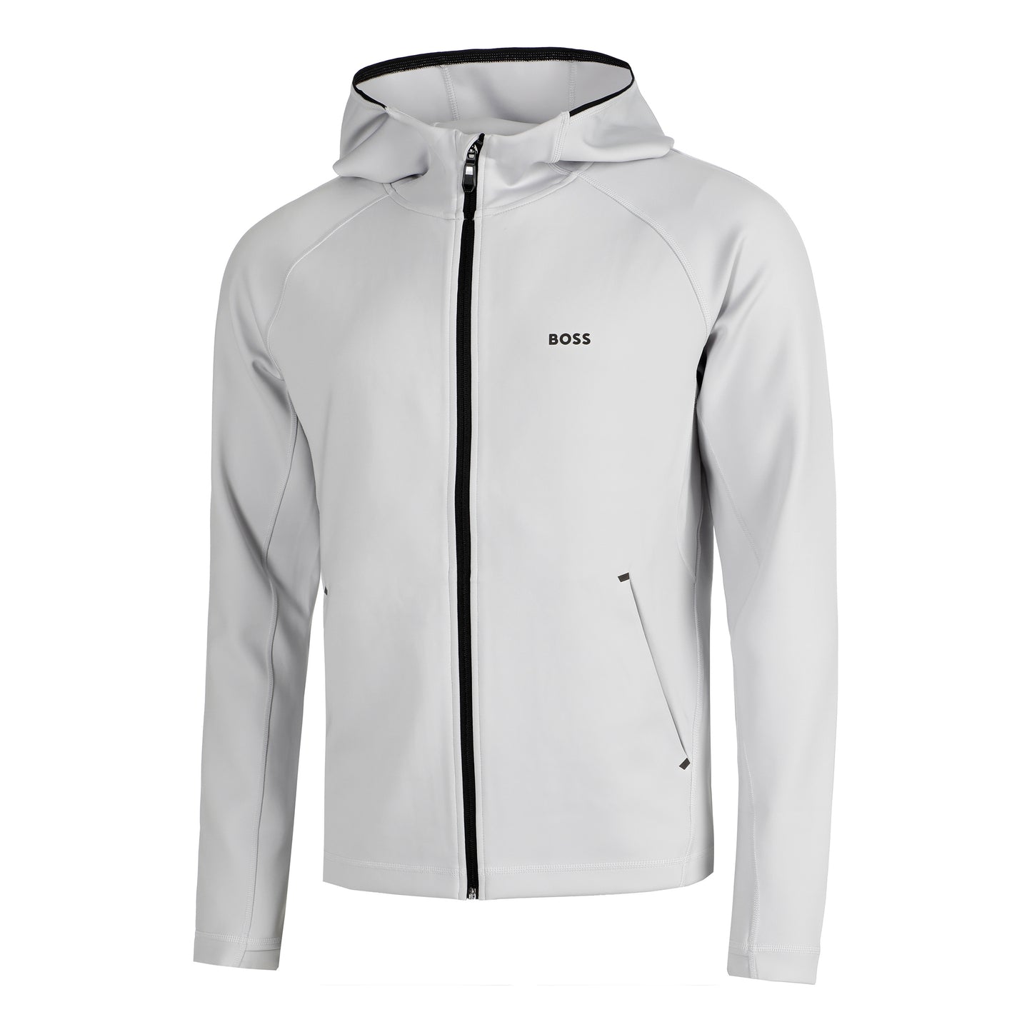 BOSS Sicon Active Gilet En Coton Hommes-Gris
