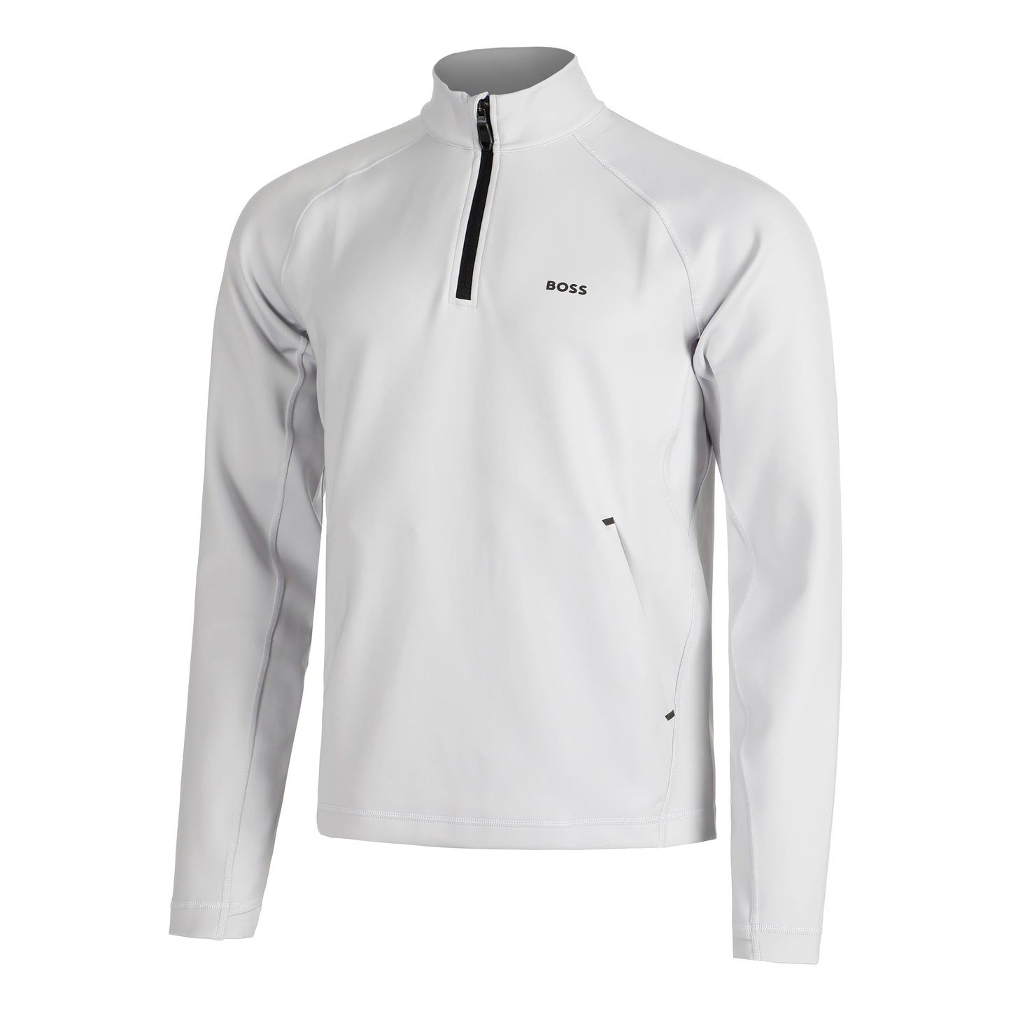 BOSS Active Felpa Uomini-Grigio Chiaro