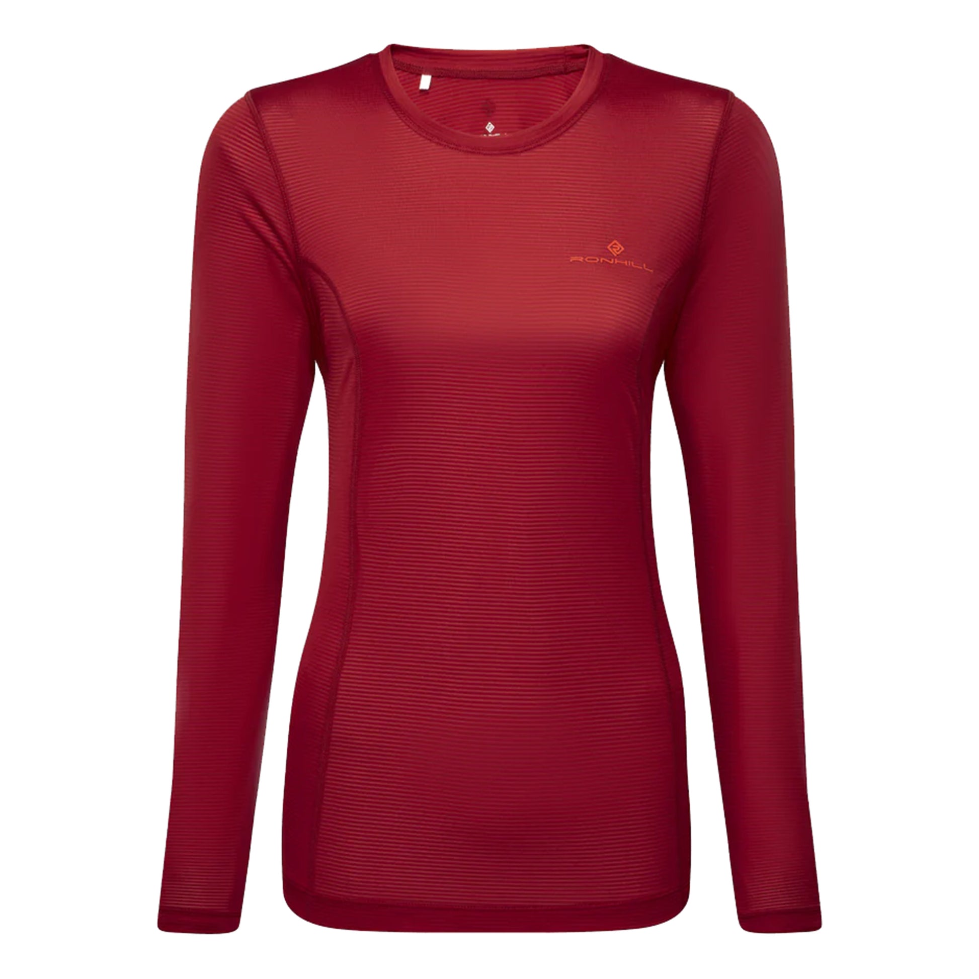 Ronhill Tech Longsleeve Maillot De Course Femmes-Rouge