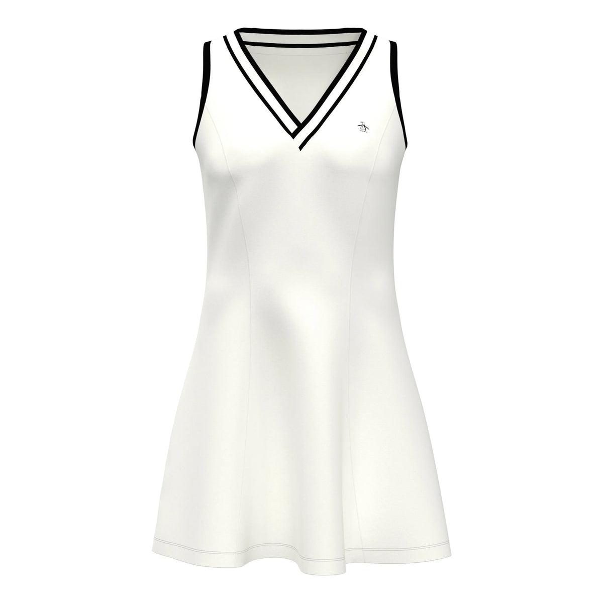 Original Penguin Contrast Robe Femmes-Blanc