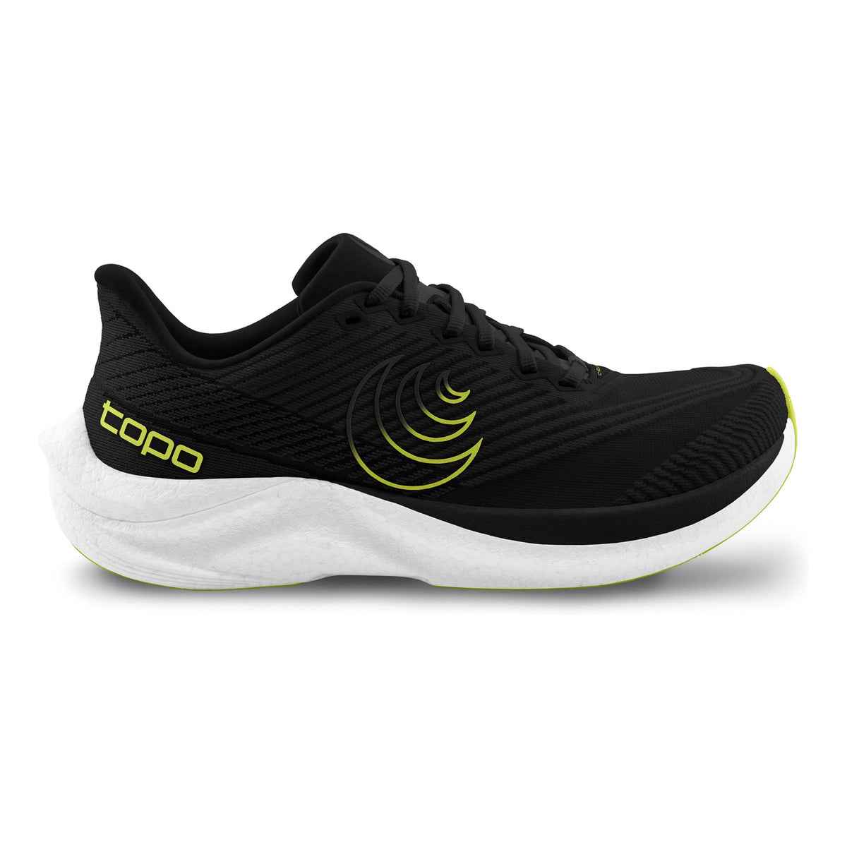 TOPO ATHLETIC Cyclone 3 Wettkampfschuh Herren-Schwarz,Limette
