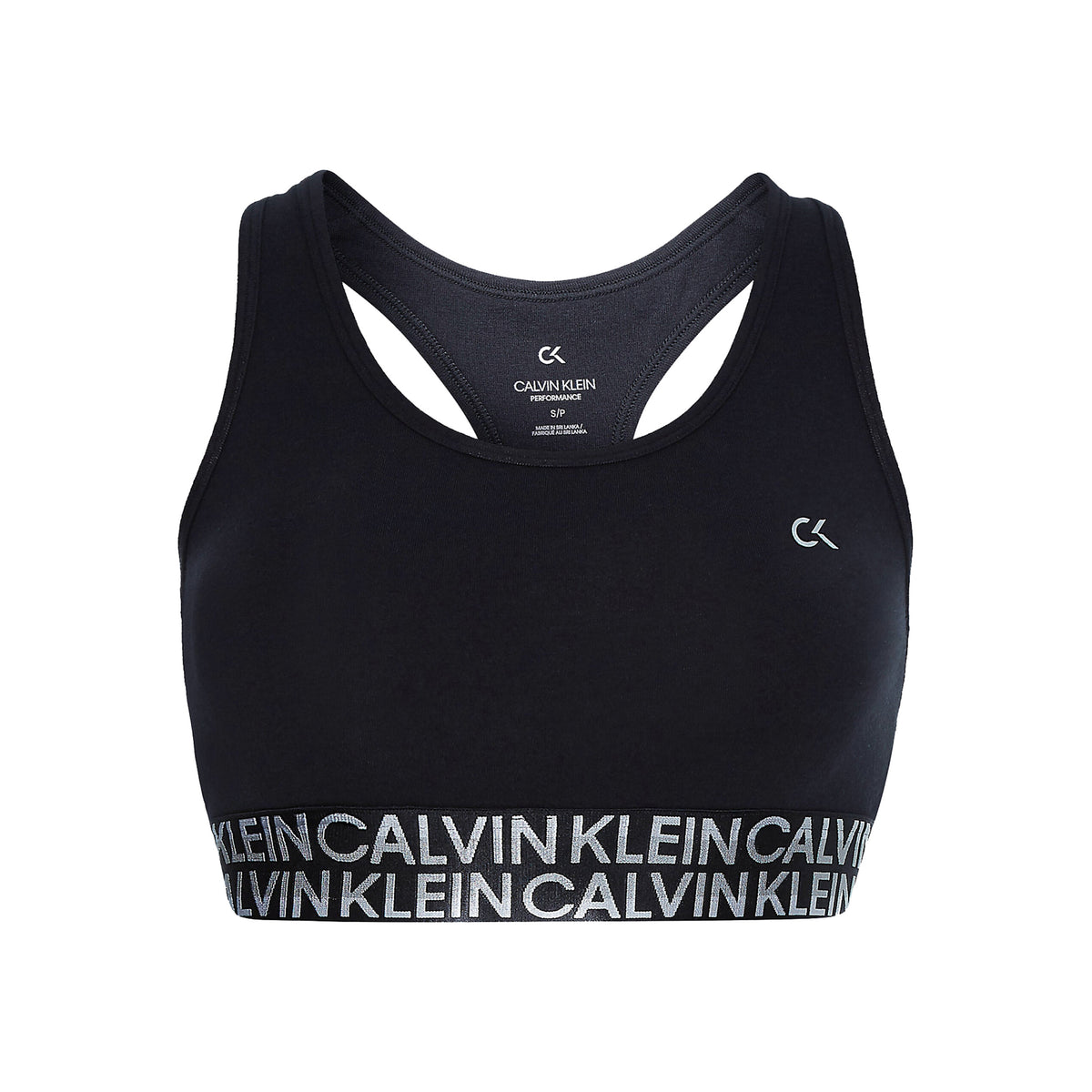 Calvin Klein Low Support Sport-BH Damen - schwarz,