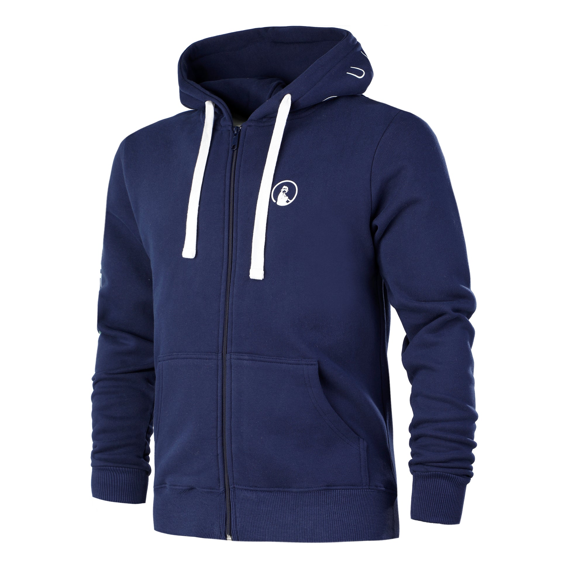 Quiet Please Ocean Sweatjacke Herren - blau, türkis