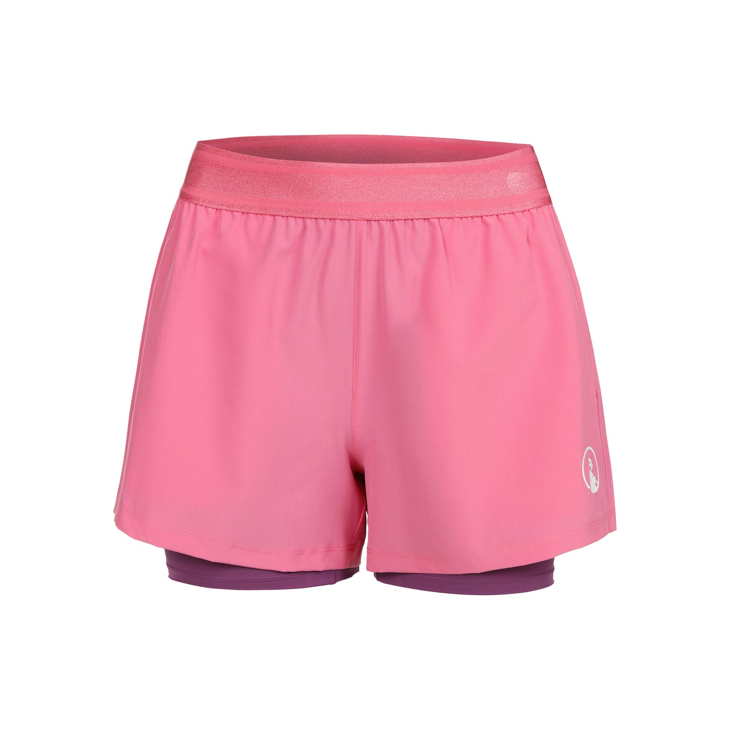 Quiet Please Point 2in1 Shorts Femmes - pink, berry