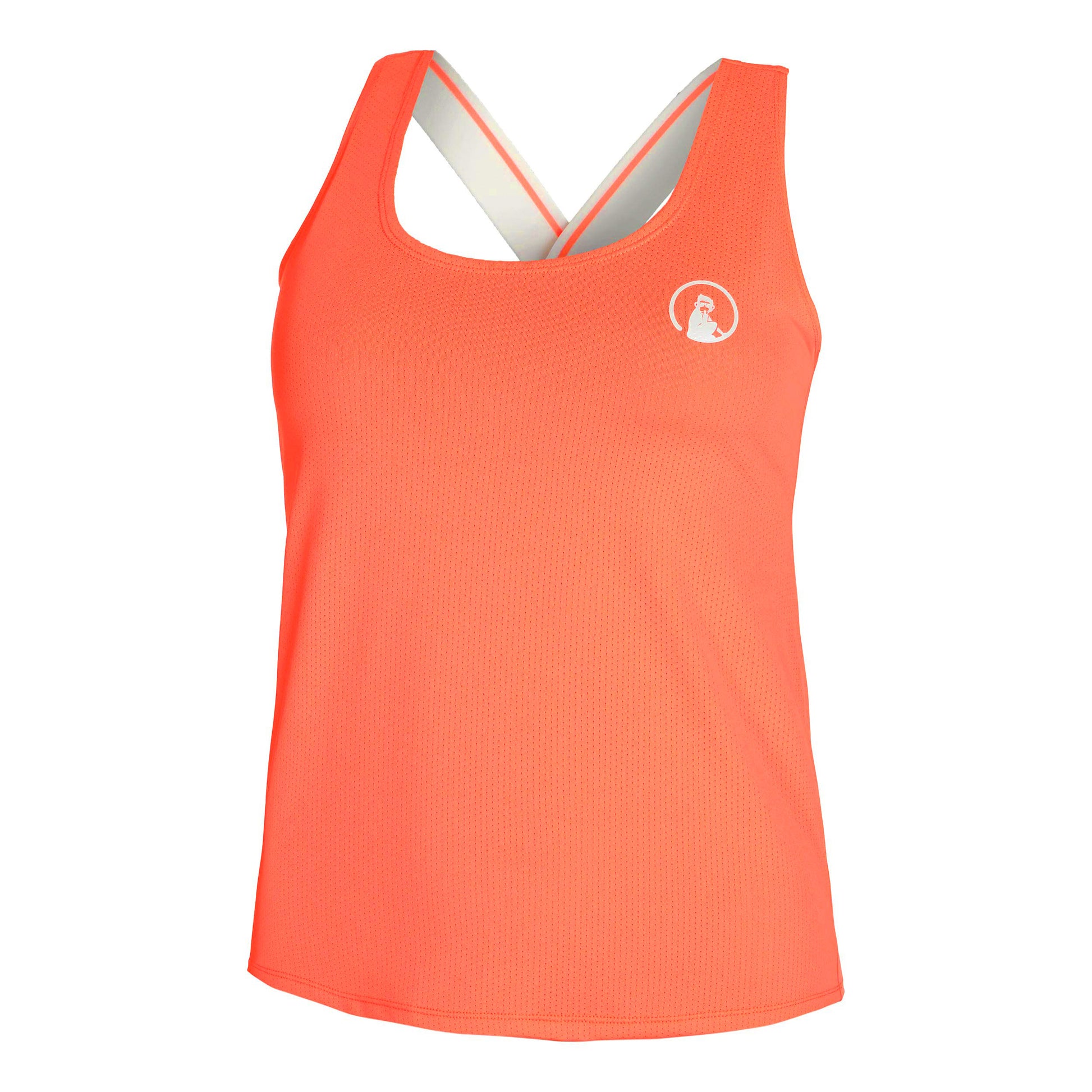 Quiet Please Serve & Volley 2.0 Canottiera Donna - arancione,
