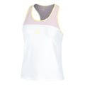 Mind Racerback Débardeur Tank Top Femmes-Blanc,Lilas