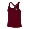 Endlessly Serve & Volley 2.0 Canottiera Donna-Vino Rosso,Multicolore