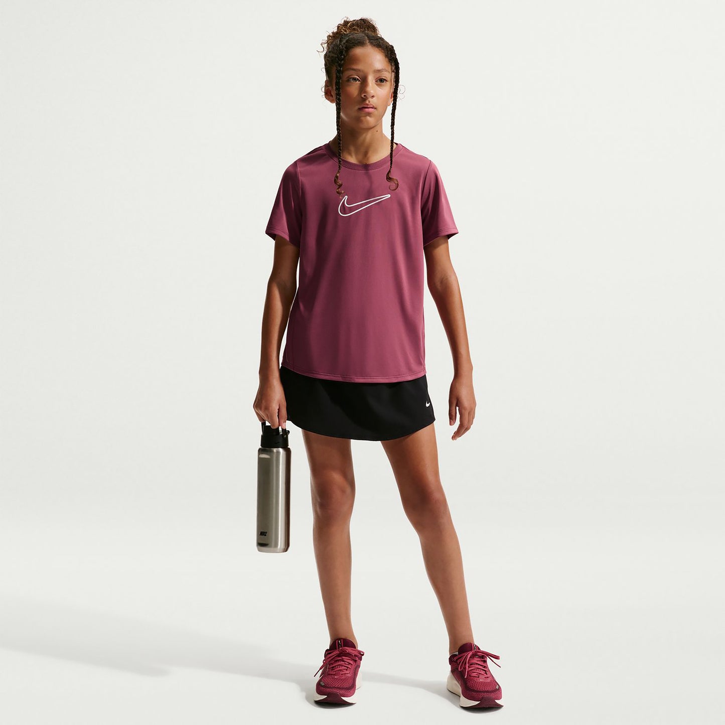 Nike Dri-FIT One T-Shirt Kinder - mauve