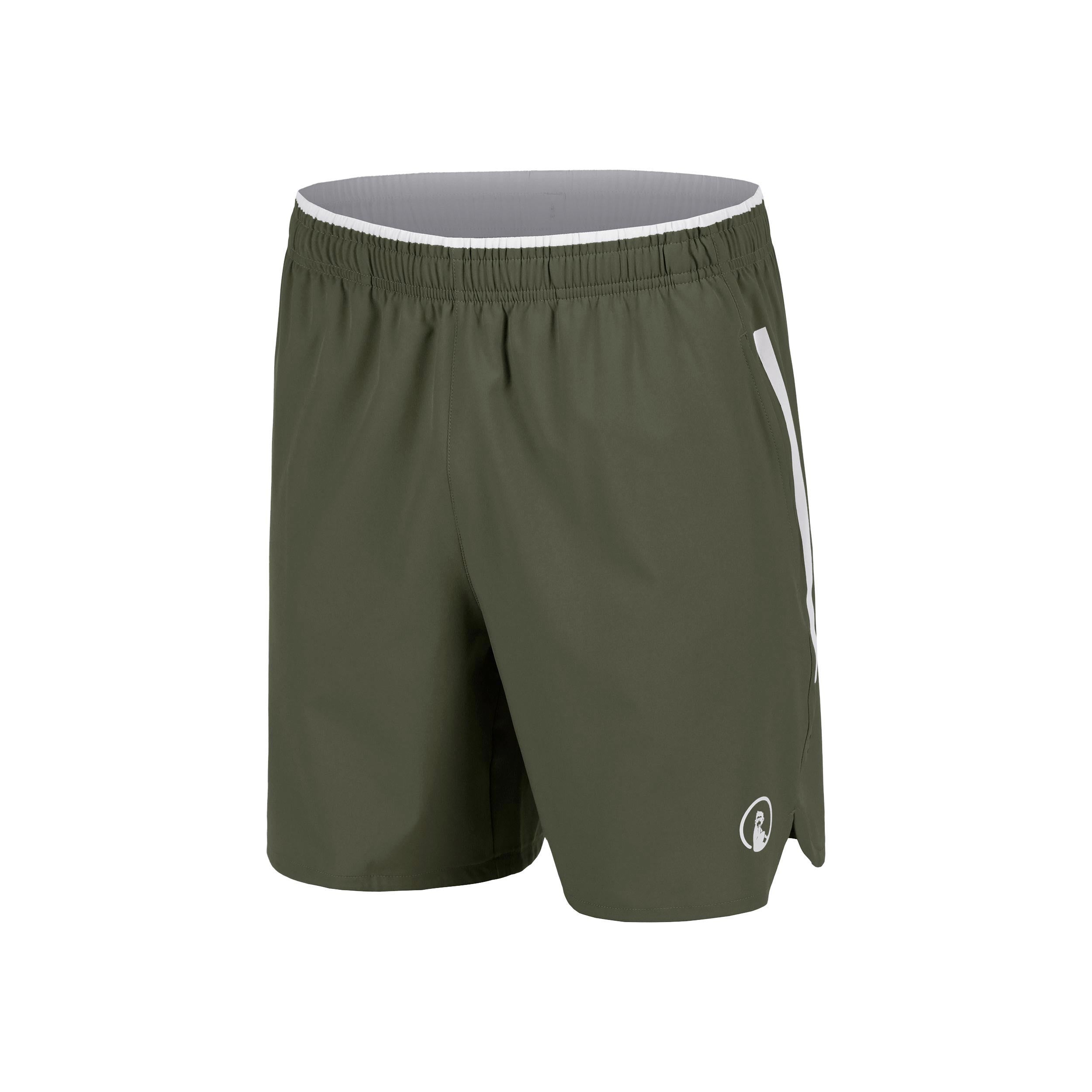 Quiet Please Memories Drop 7in Pantaloncini Uomini - verde scuro