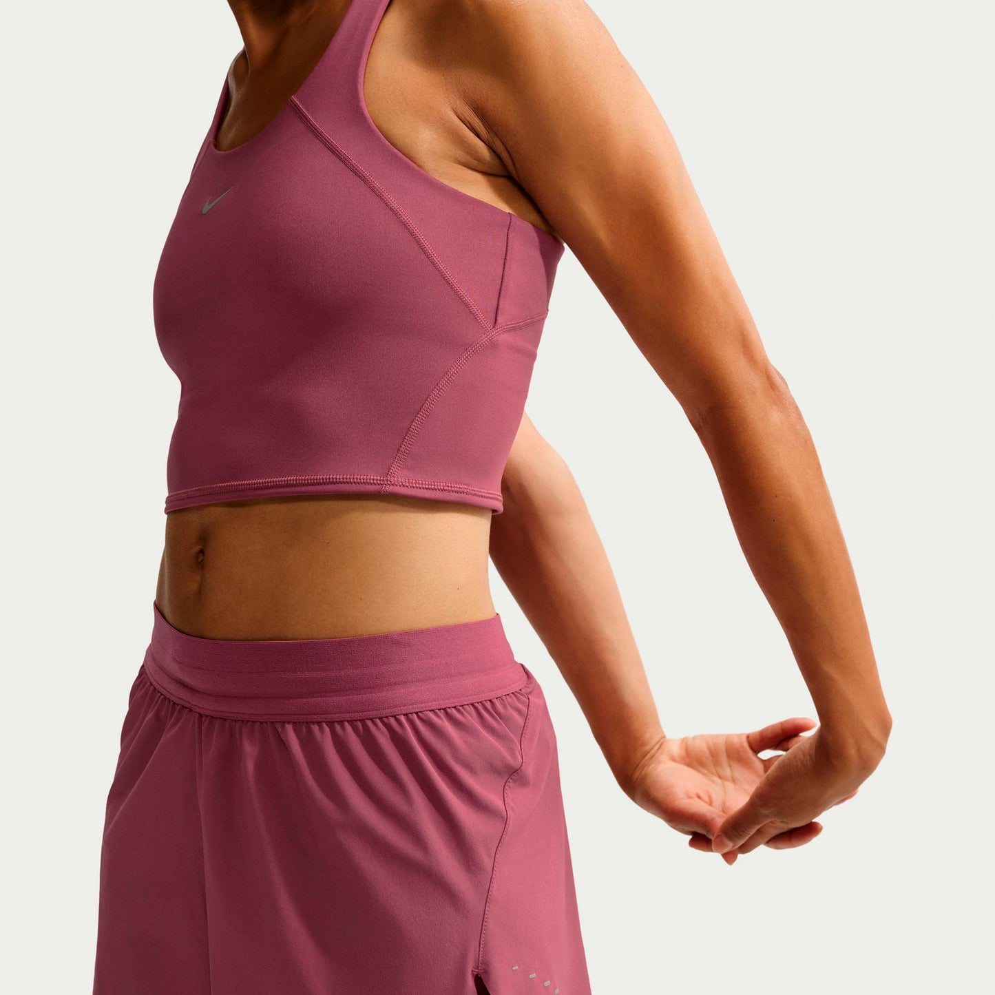 Nike Swift 2in1  Pantaloncini da corsa Donna - malva, argento