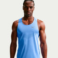 Stride Camicia da corsa Uomini - blu, argento