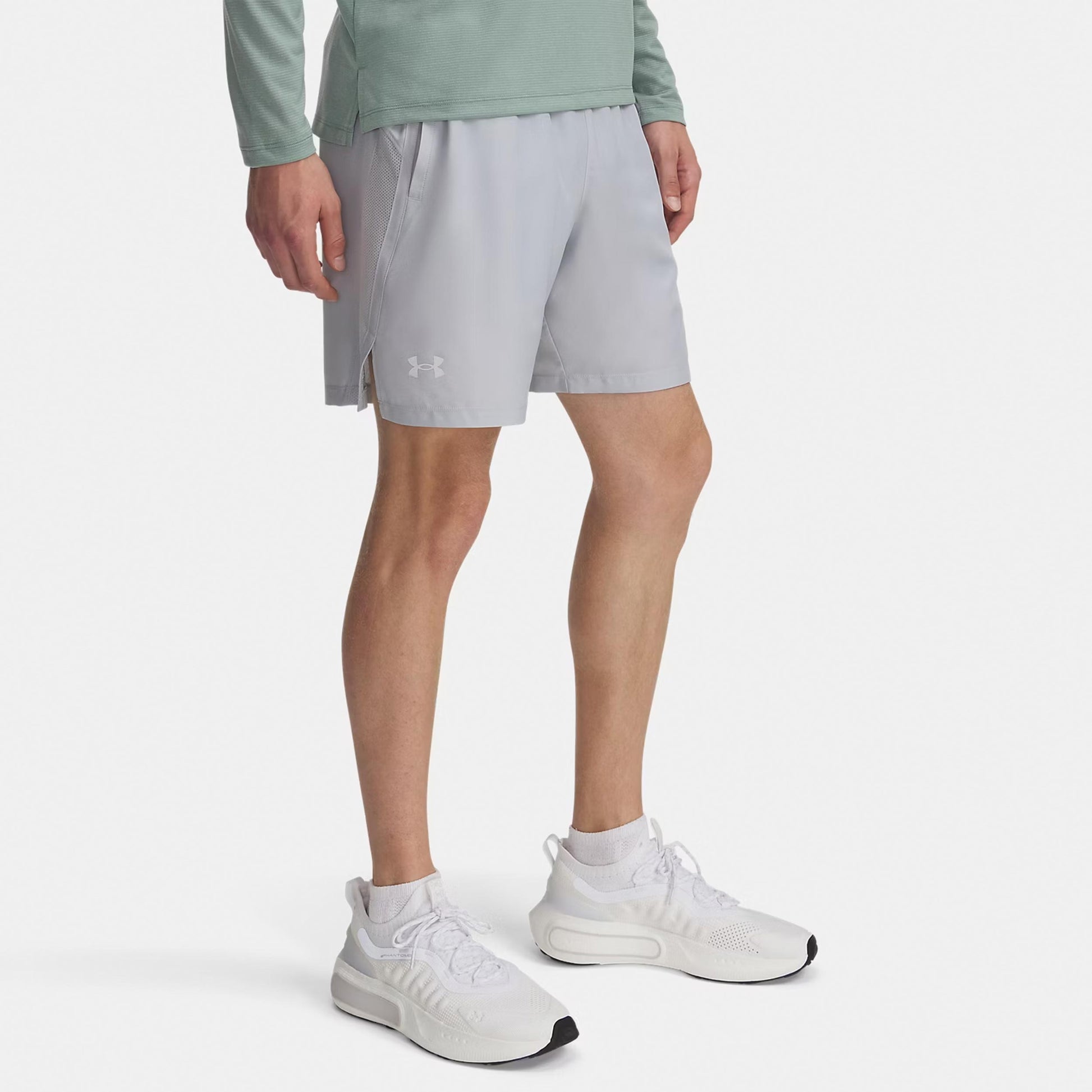 Under Armour Launch 7in  Pantaloncini da corsa Uomini - grigio