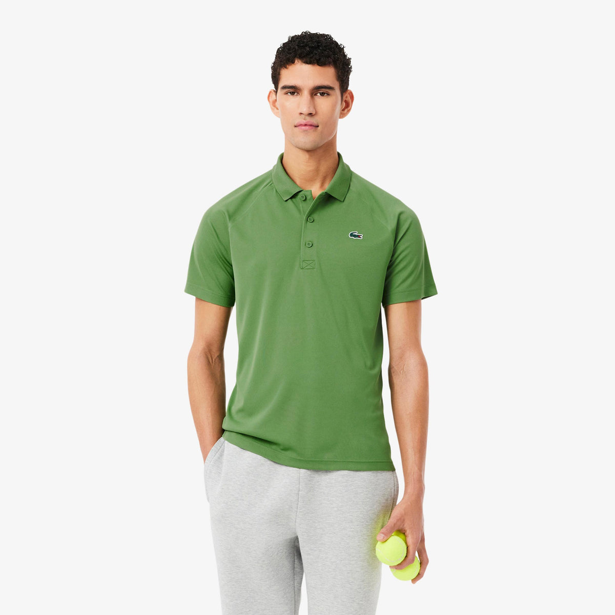 Lacoste Polo Herren - grün