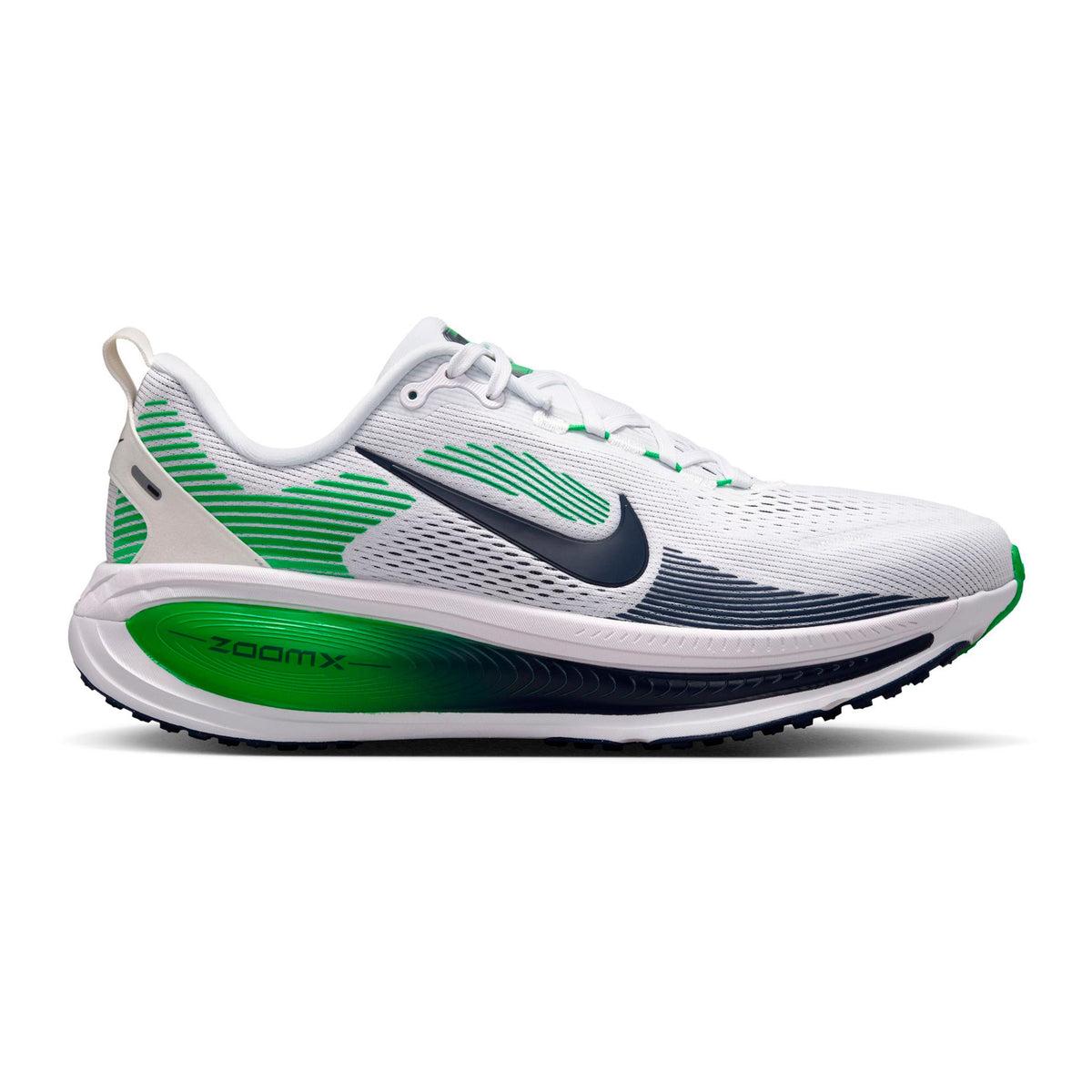 Nike Vomero 18 Chaussure de running sans stabilisateurs Hommes - blanc, vert