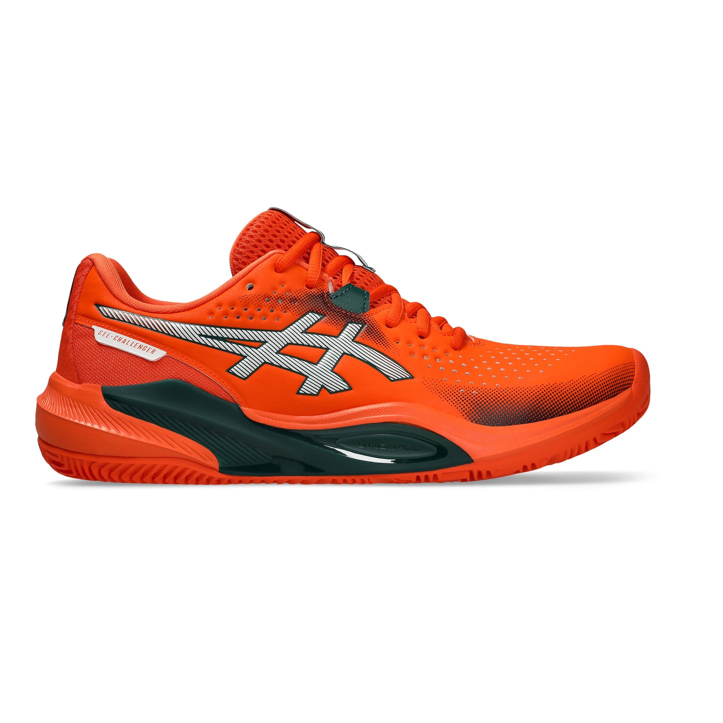 ASICS Gel-Challenger 15 Padelschuh Herren - neonorange, silber