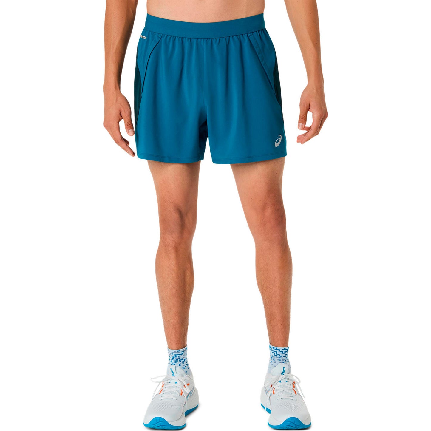 ASICS Road 5in  Short de running Hommes - turquoise, turquoise