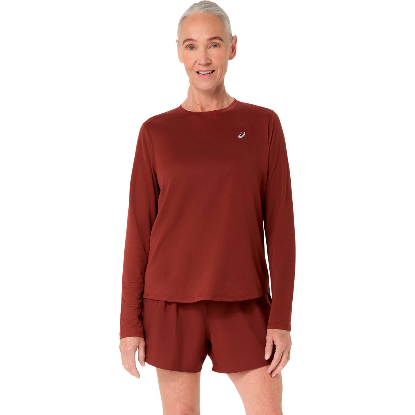 ASICS Core  Camicia da corsa Donna - rosso scuro
