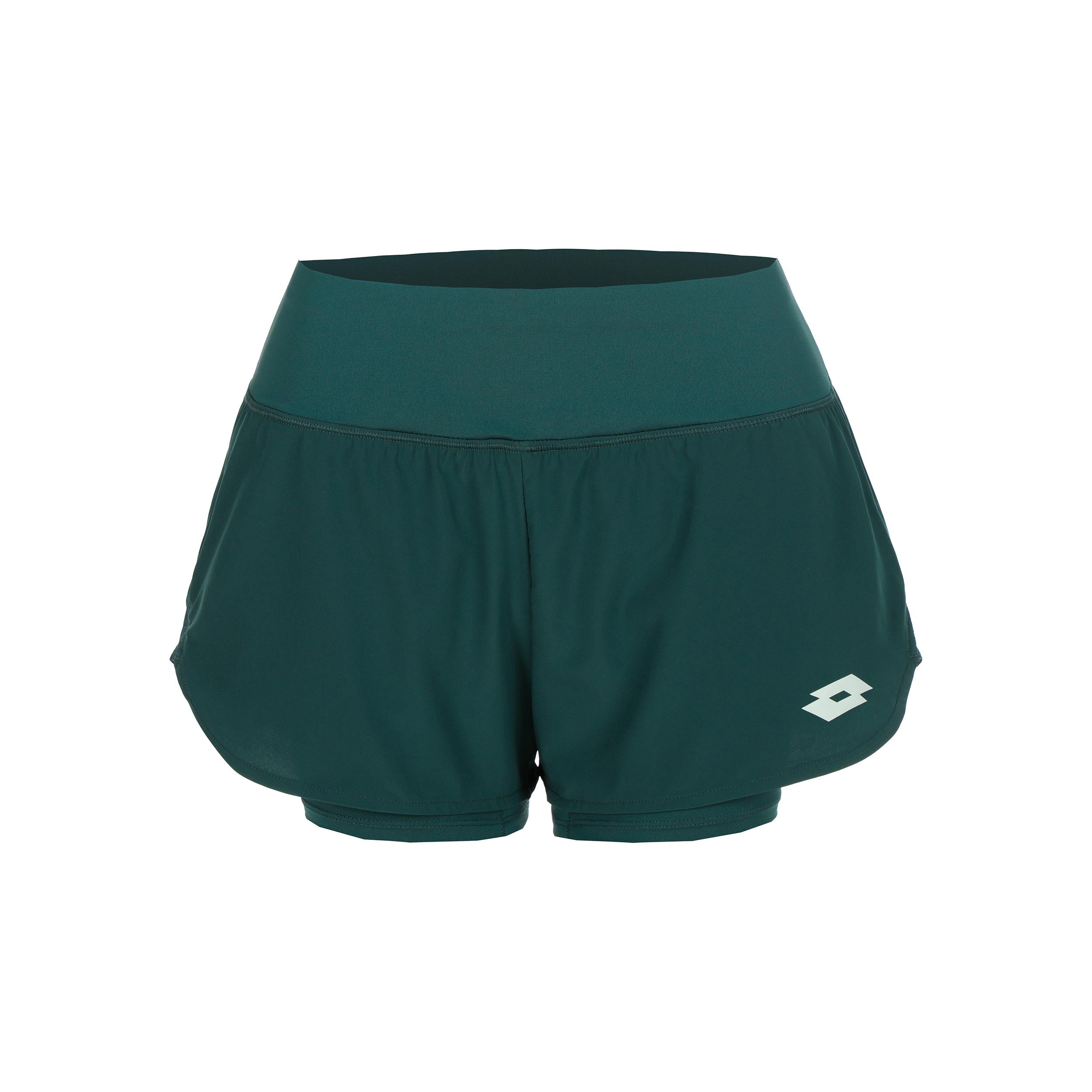 Lotto Tech II Pantaloncini Donna - color petrolio