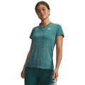 Tech Twist Maglietta Donna-verde, bianco