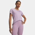 Tech Twist T-Shirt Damen - pink, violett
