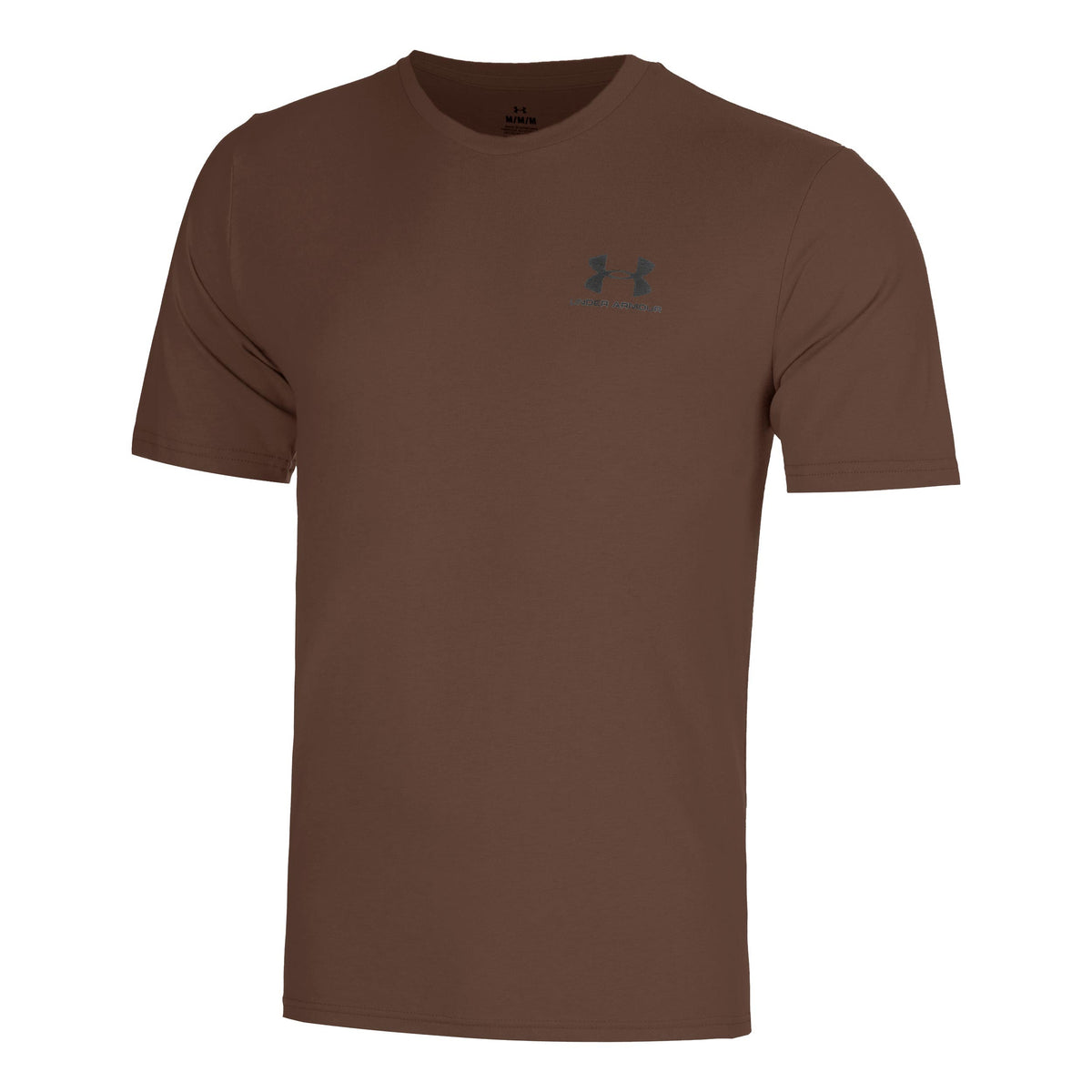 Under Armour Sportstyle Left Chef Maglietta Uomini - marrone, nero