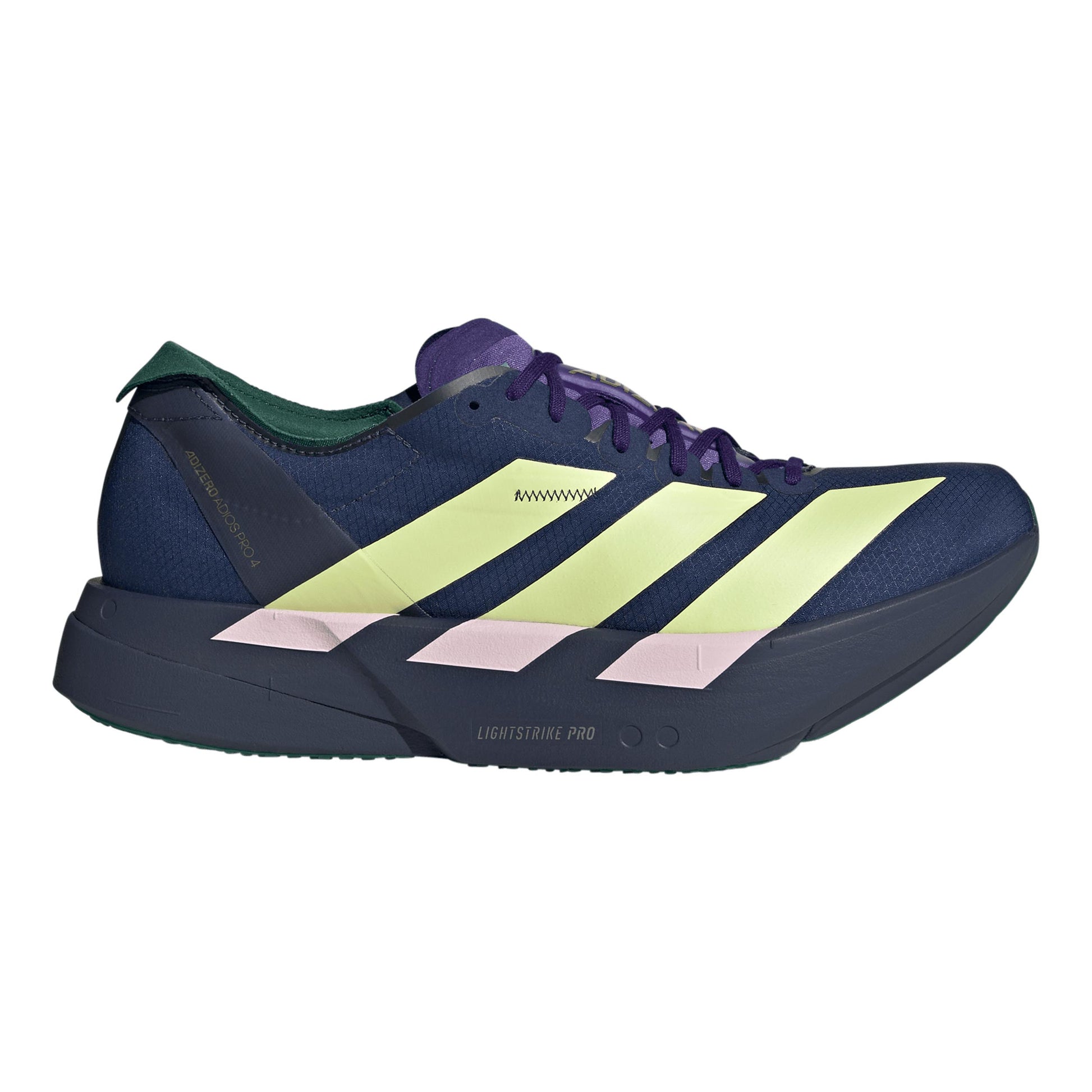 adidas adizero Adios Pro 4 Scarpa da competizione Uomini - blu scuro, giallo