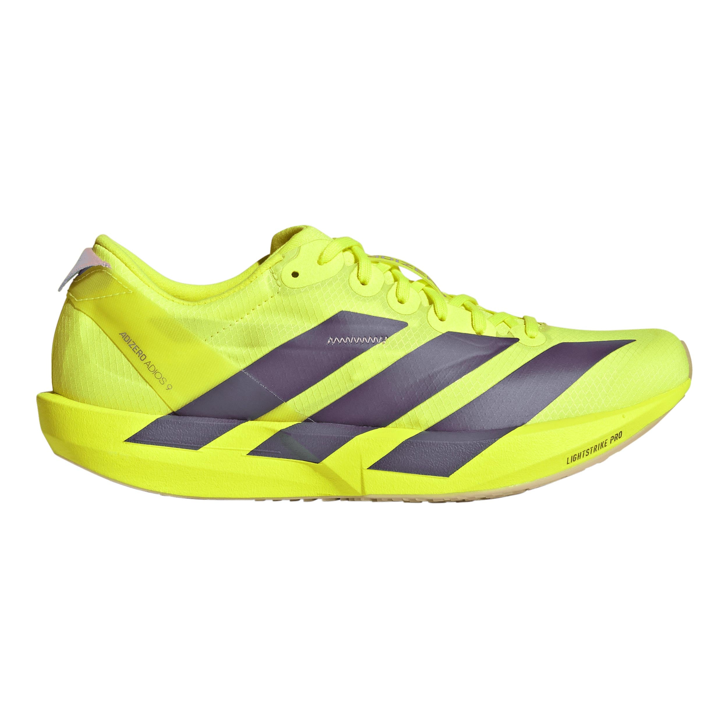adidas adizero Adios 9 Chaussure de compétition Femmes - jaunes fluo, gris