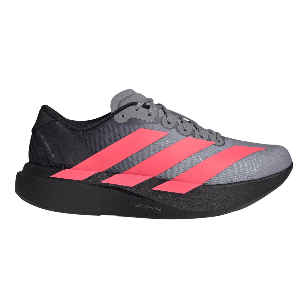 adidas adizero Evo SL Scarpa da competizione Uomini - grigio scuro, rosso