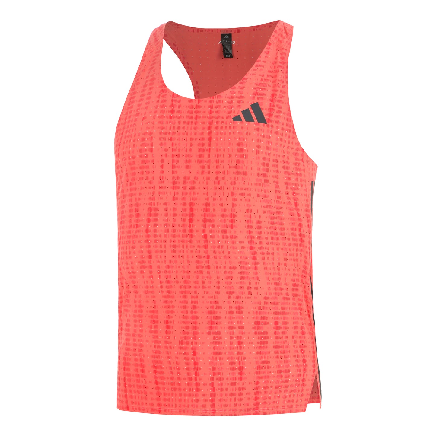 adidas adizero  Laufshirt Herren - koralle